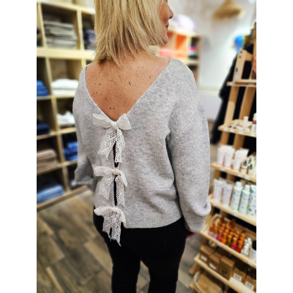 Pull Lanza gris